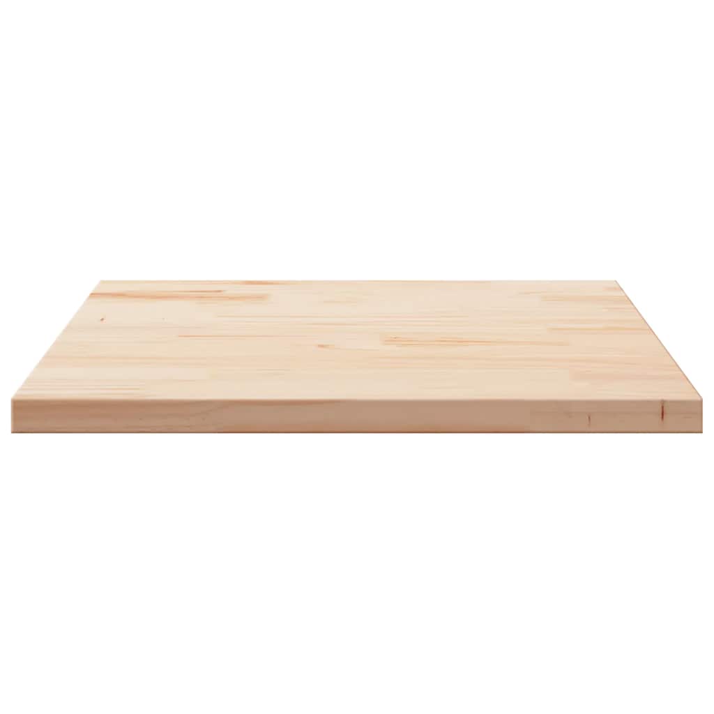 Bordplate 90x90x2,5 cm heltre furu rektangulær
