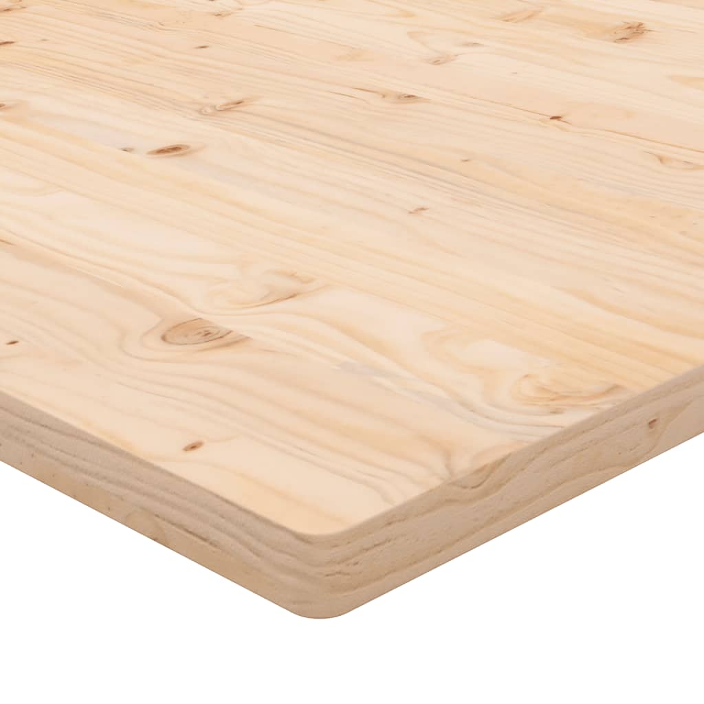 Bordplate hvit 110x60x2,5 cm heltre furu