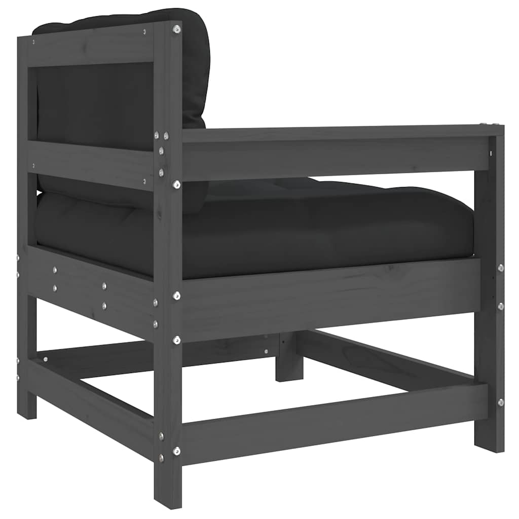 Hagestol med puter heltre furu