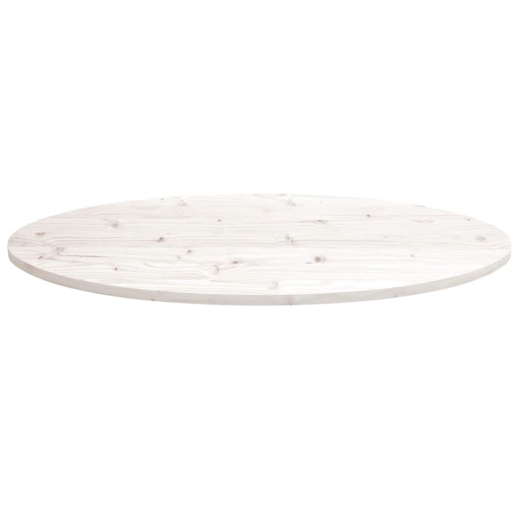 Bordplate hvit 90x45x2,5 cm heltre furu rektangulær