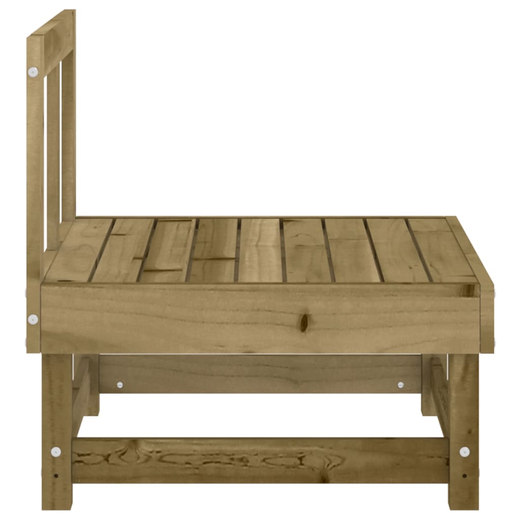 Hagemidtsofa impregnert furu