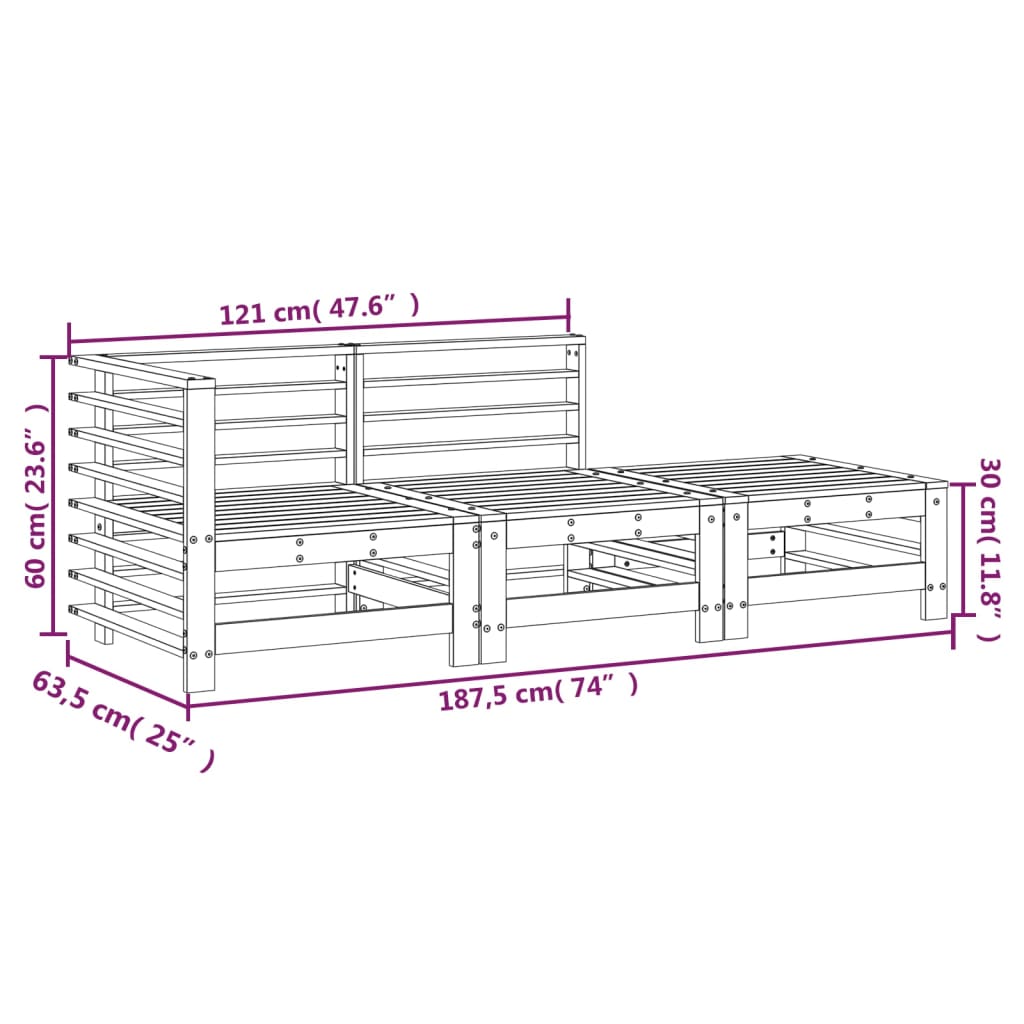 Hagesofagruppe 3 deler svart heltre furu