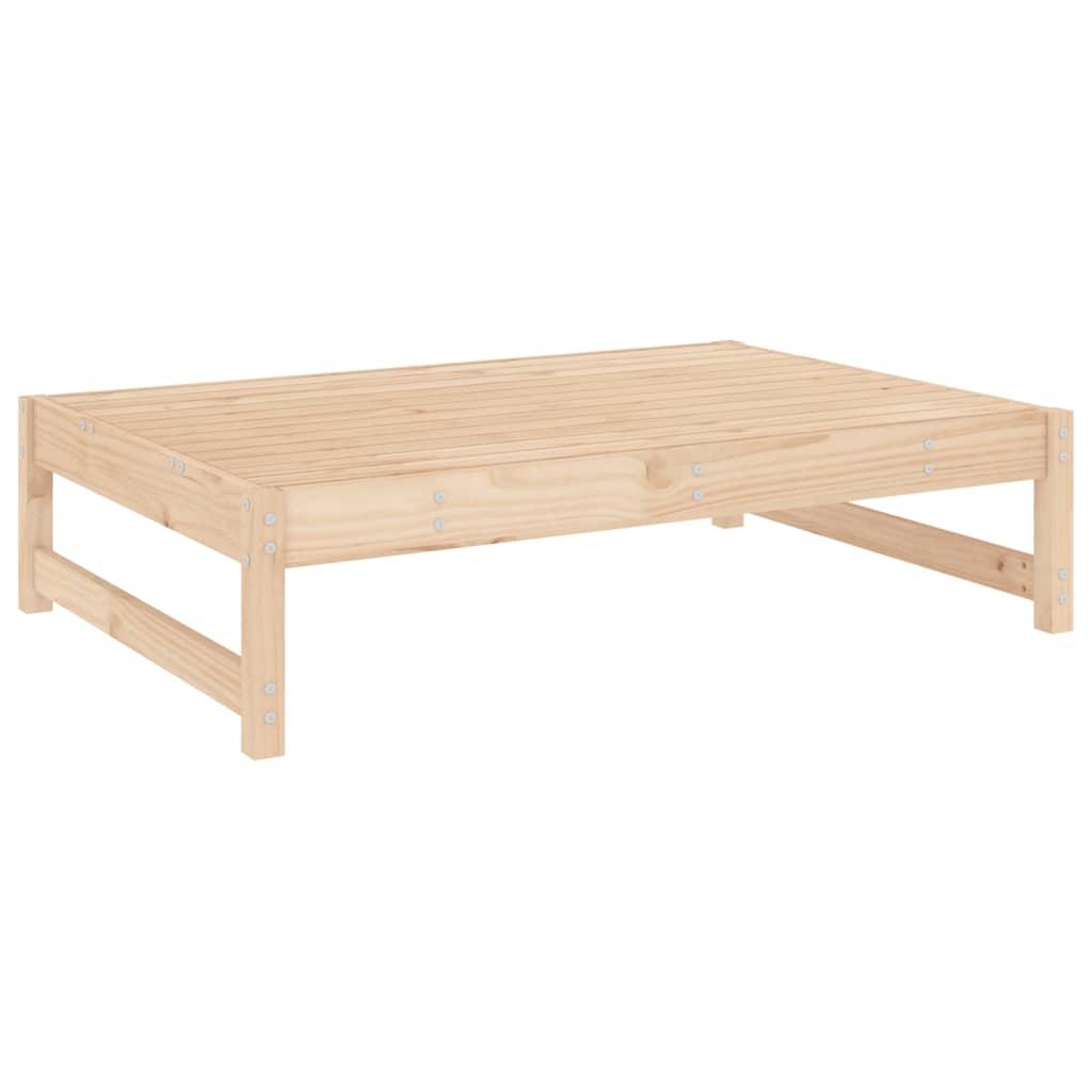 Hagefotskammel 120x80 cm heltre furu
