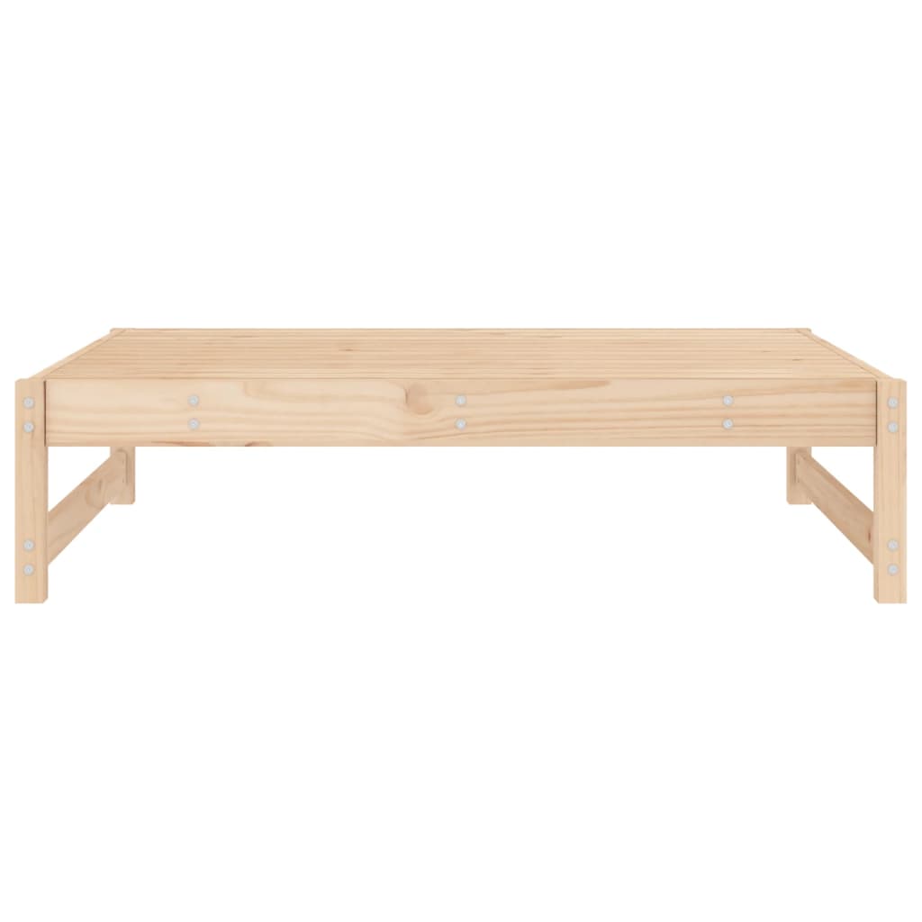 Hagefotskammel 120x80 cm heltre furu
