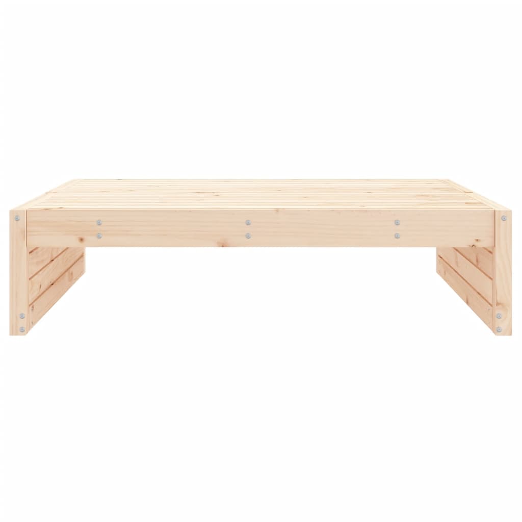 Hagefotskammel 120x80 cm heltre furu