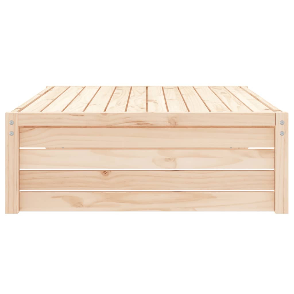Hagefotskammel 120x80 cm heltre furu