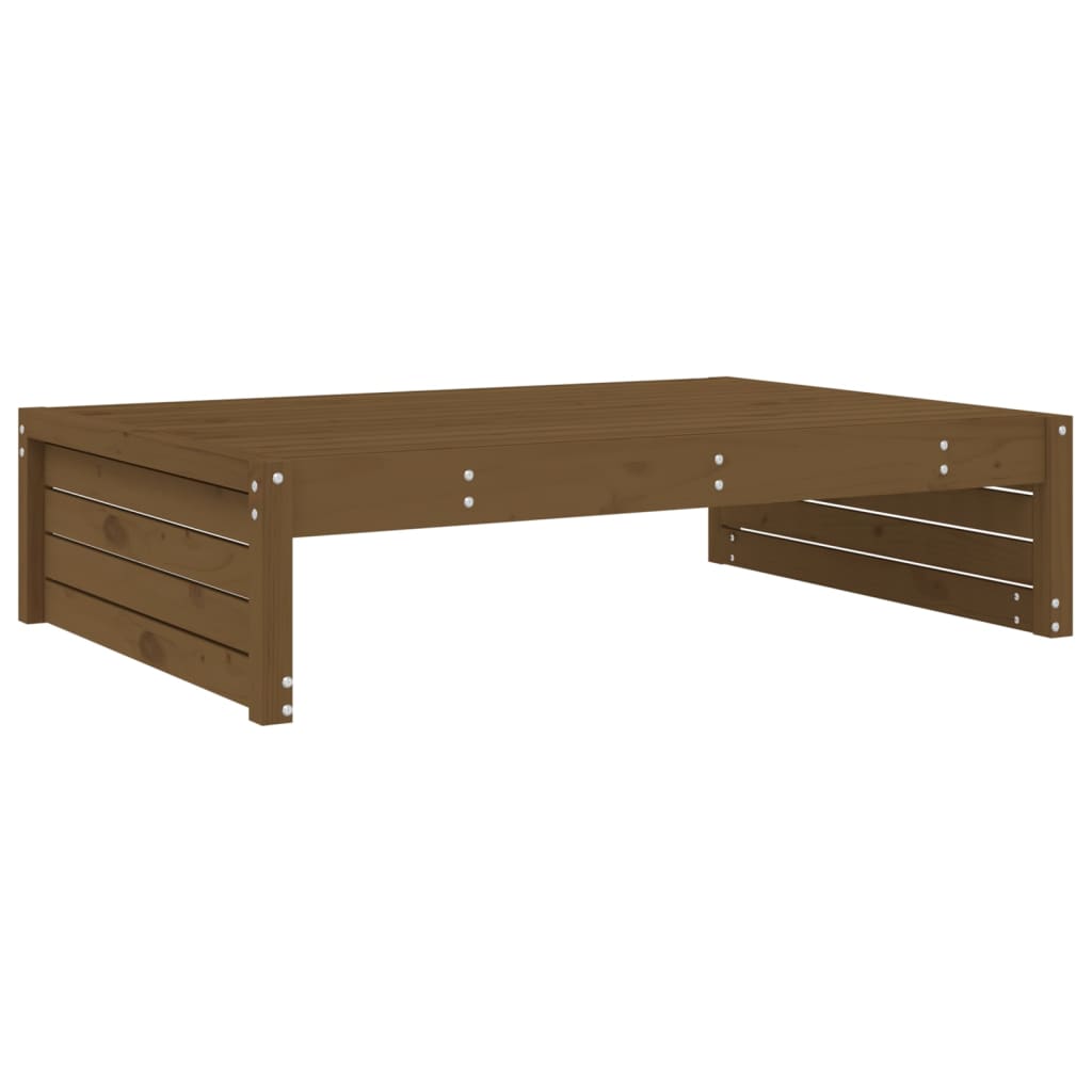 Hagefotskammel honningbrun 120x80 cm heltre furu