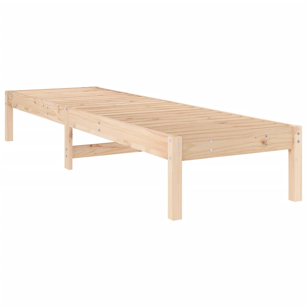 Solsenger 2 stk 199,5x60x74 cm heltre furu