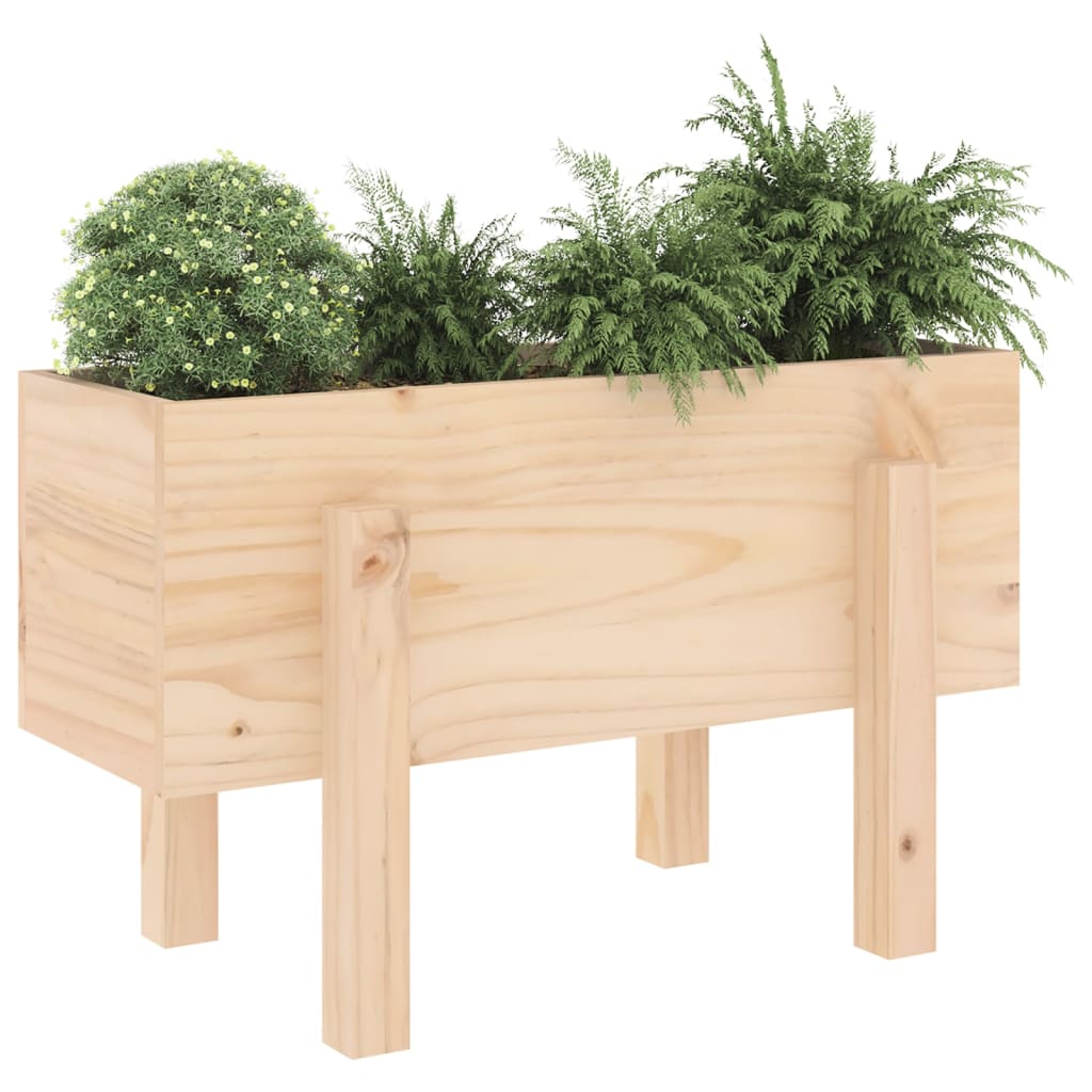 Hageplantekasse 62x30x38 cm heltre furu