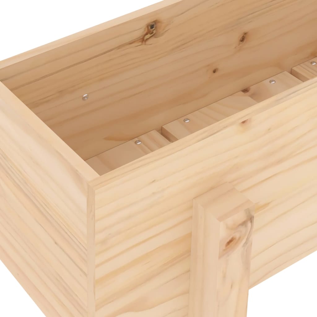Hageplantekasse 62x30x38 cm heltre furu
