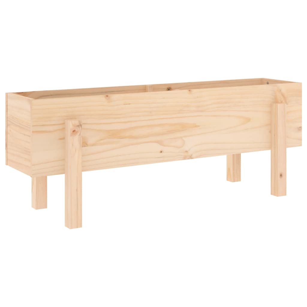 Høybed for hage 101x30x38 cm heltre furu
