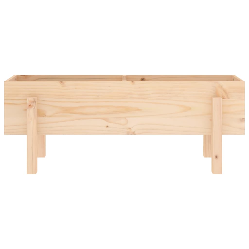 Høybed for hage 101x30x38 cm heltre furu