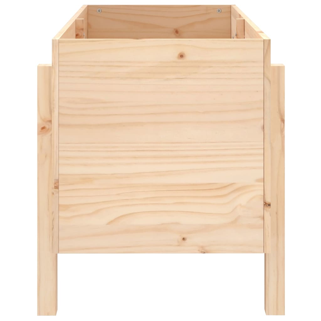 Høybed for hage 101x50x57 cm heltre furu