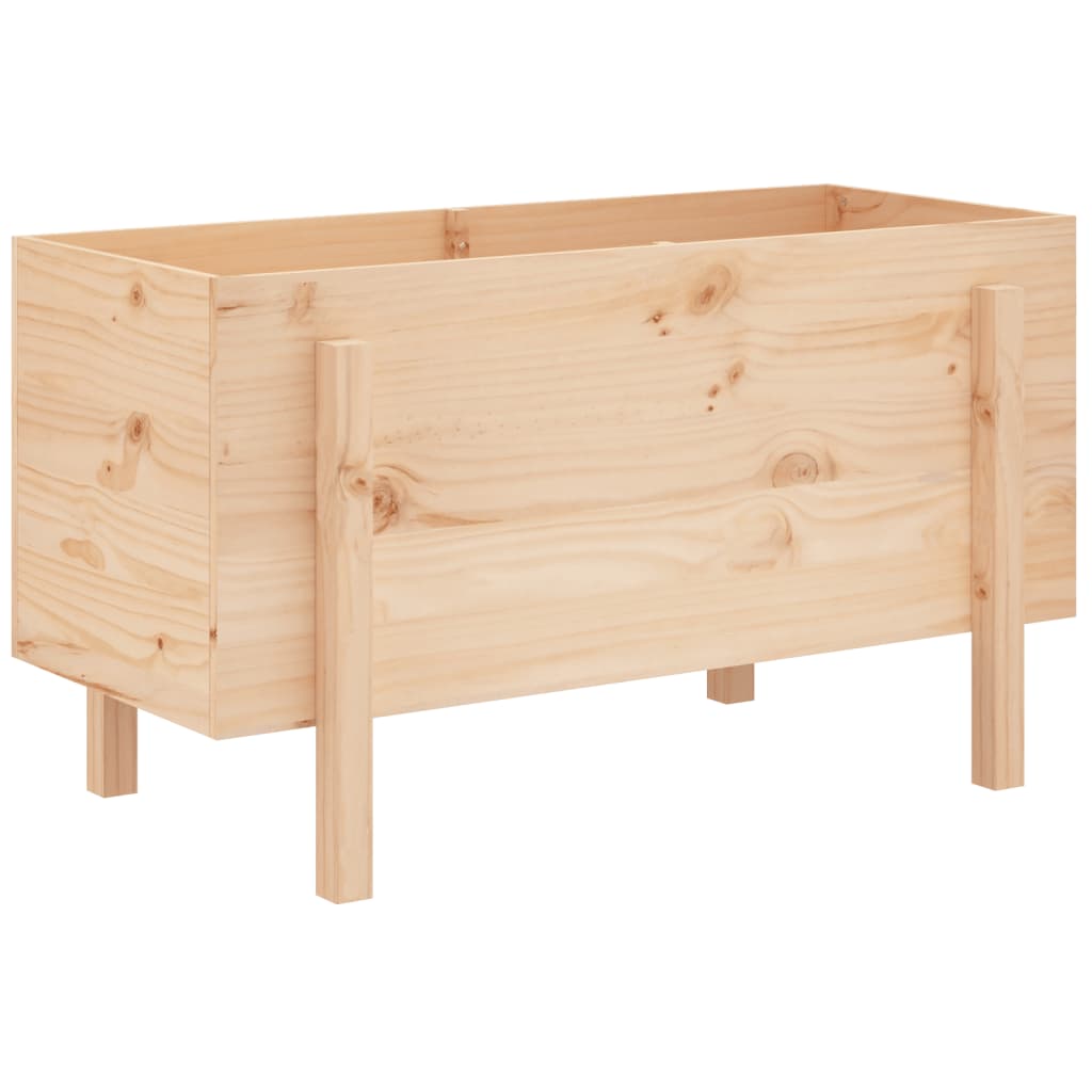 Høybed for hage 101x50x57 cm heltre furu