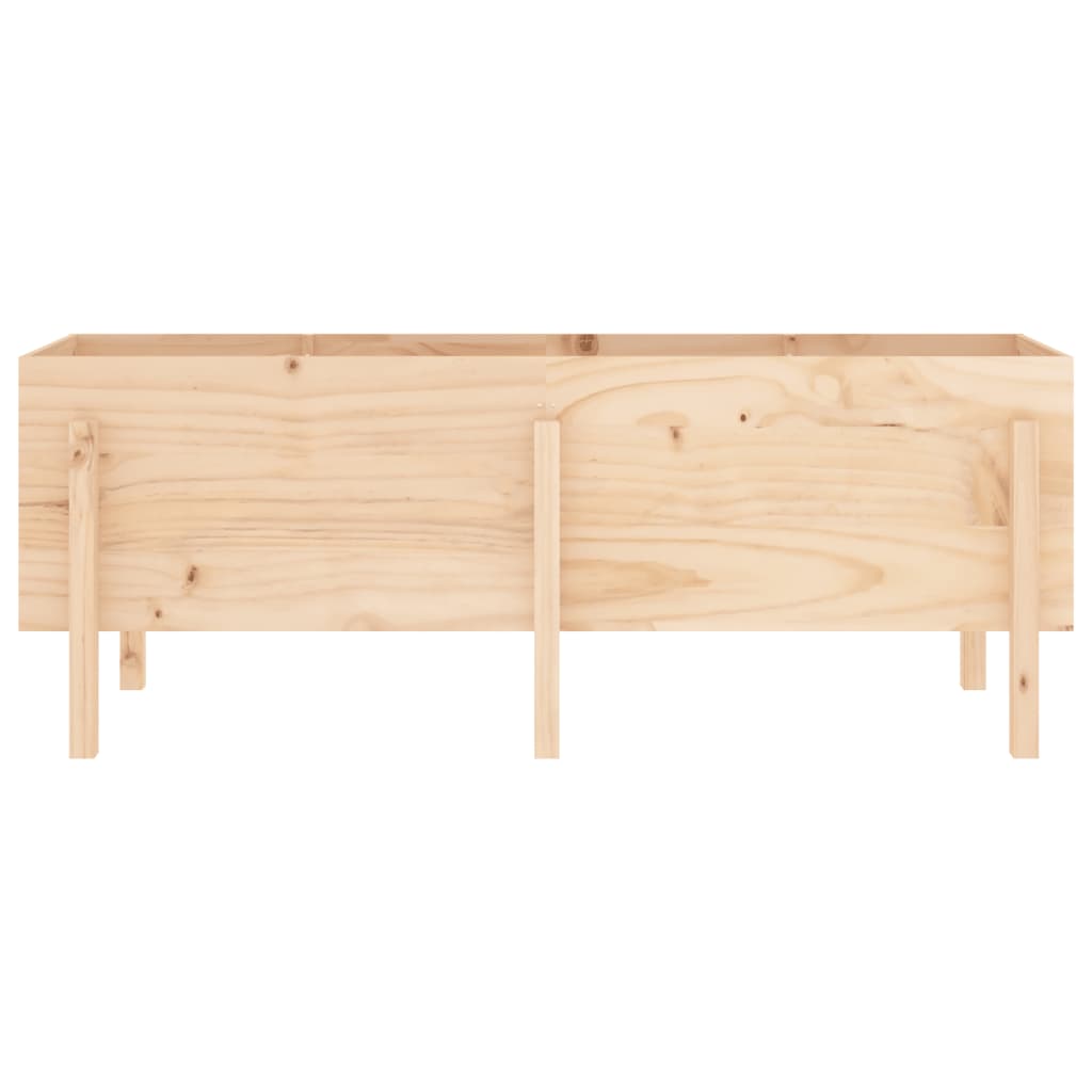 Høybed for hage 160x50x57 cm heltre furu