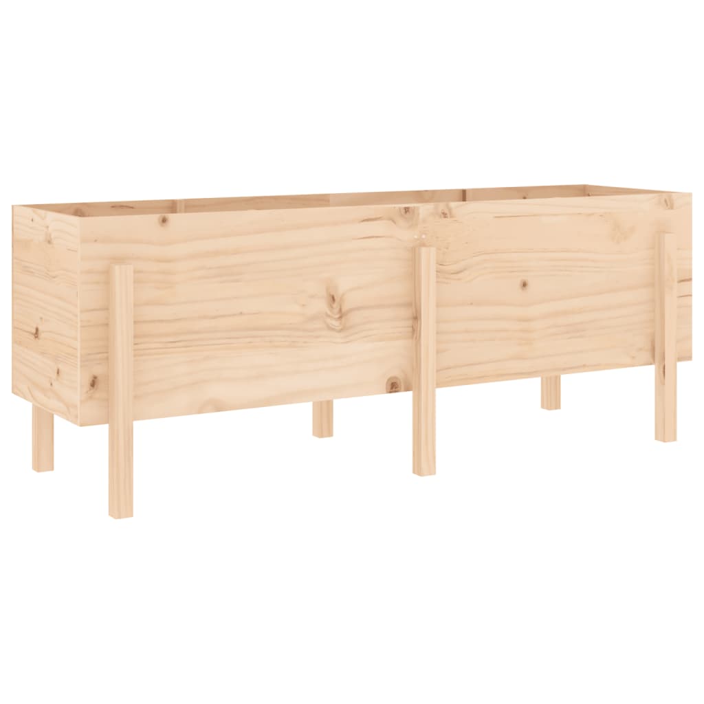 Høybed for hage 160x50x57 cm heltre furu