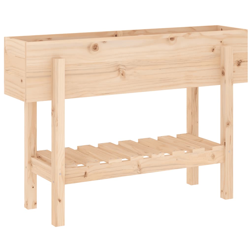 Høybed for hage 101x30x69 cm heltre furu