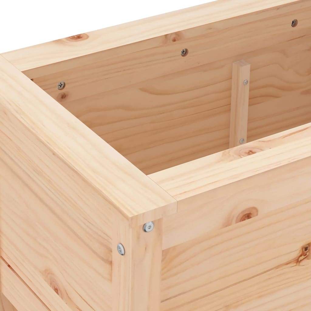 Hageplantekasse 82,5x40x39 cm heltre furu