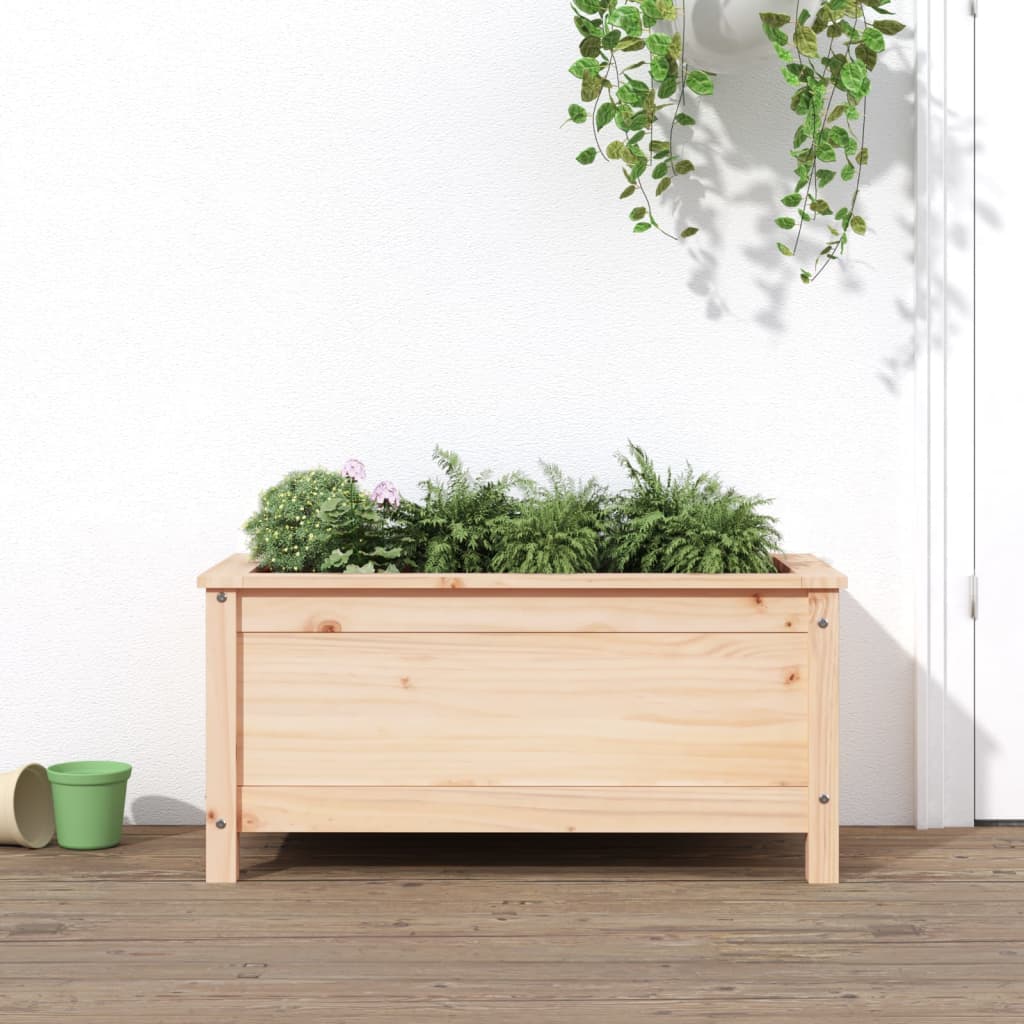 Hageplantekasse 82,5x40x39 cm heltre furu