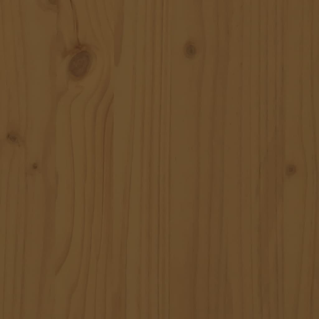Høybed for hage honningbrun 119,5x40x39 cm heltre furu