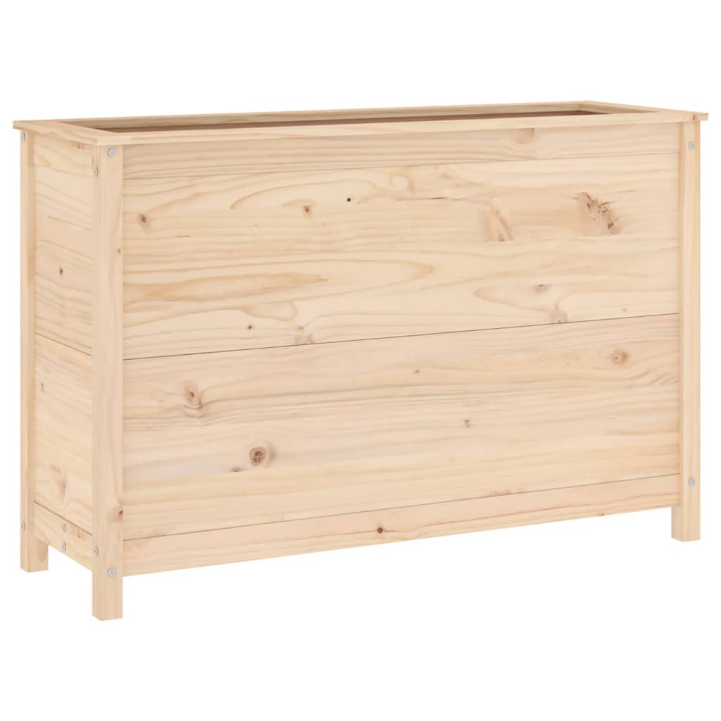 Høybed for hage 119,5x40x78 cm heltre furu