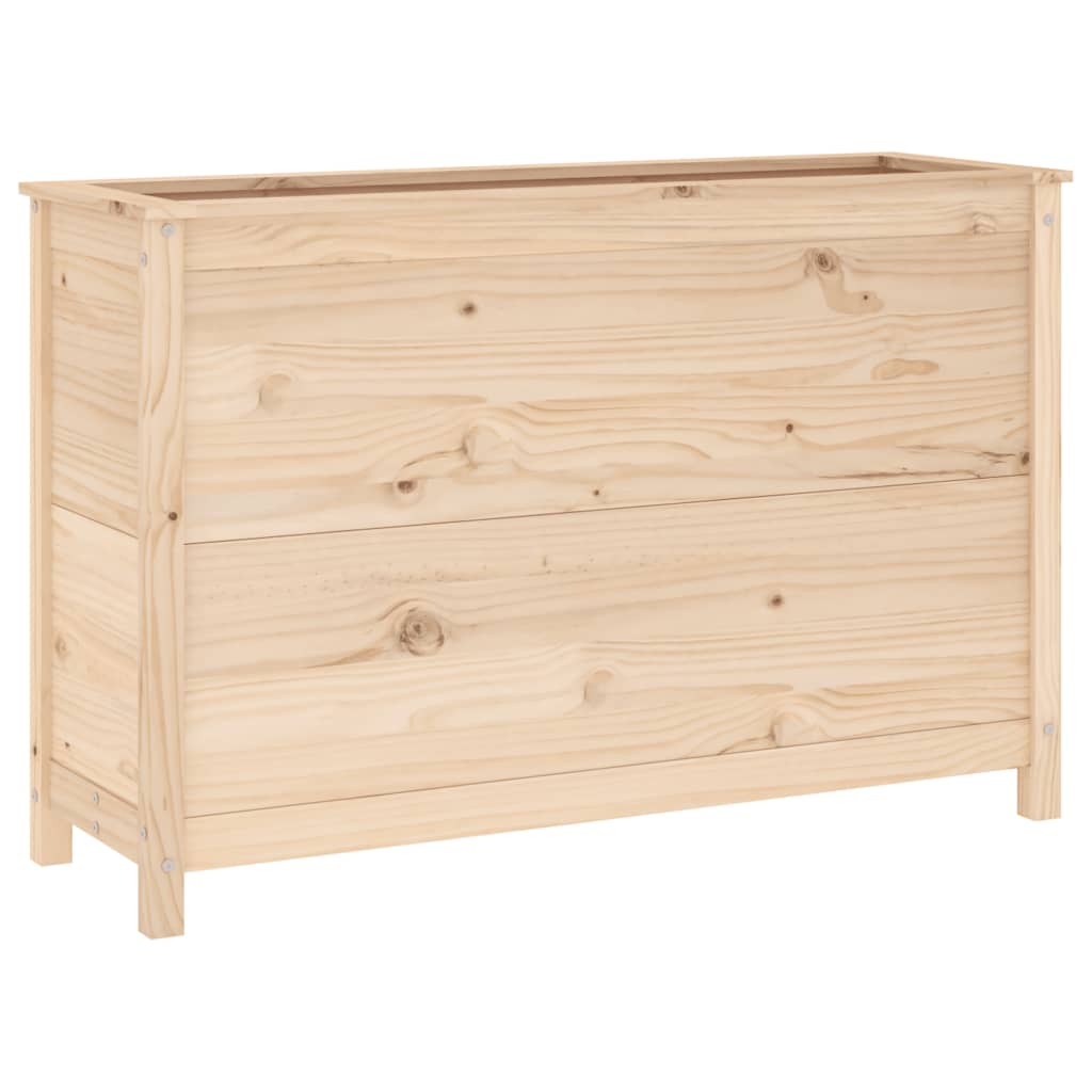 Høybed for hage 119,5x40x78 cm heltre furu