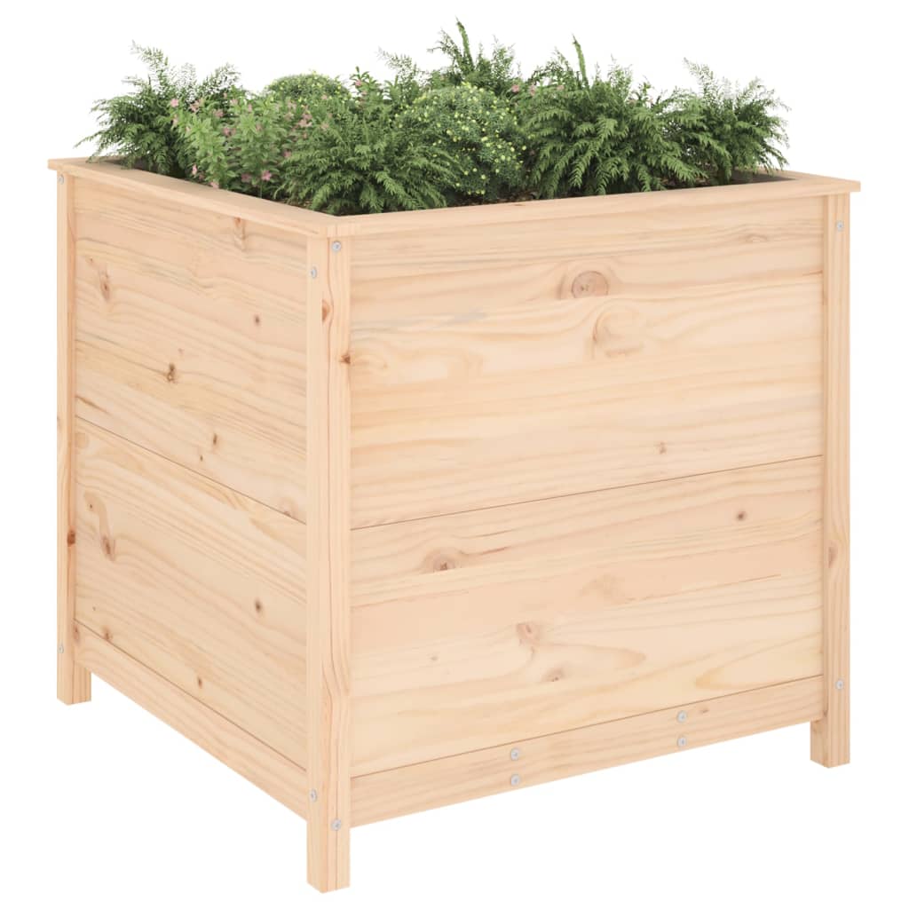 Hageplantekasse 82,5x82,5x78 cm heltre furu