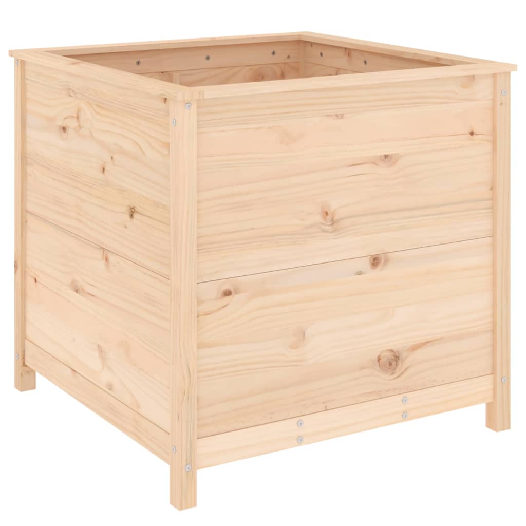 Hageplantekasse 82,5x82,5x78 cm heltre furu