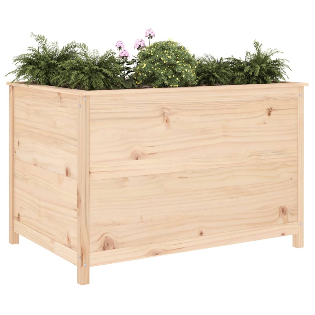 Høybed for hage 119,5x82,5x78 cm heltre furu