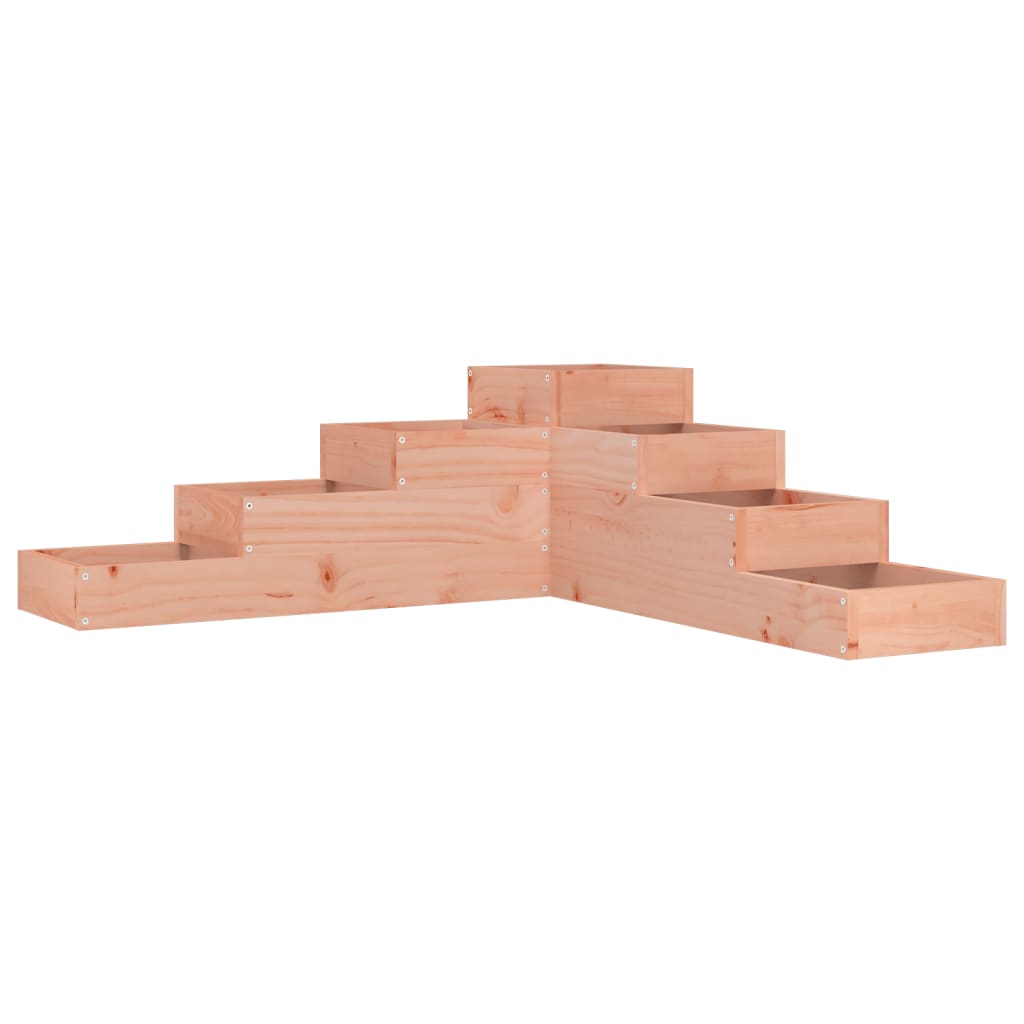 Hageplantekasse 4 etasjer 106x104,5x36 cm heltre douglasgran