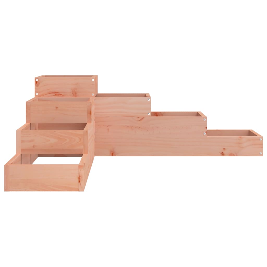 Hageplantekasse 4 etasjer 106x104,5x36 cm heltre douglasgran