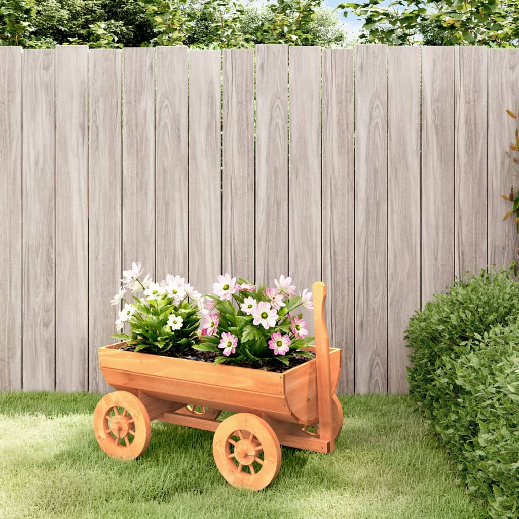 Dekorativ vogn 70x43x54 cm heltre gran