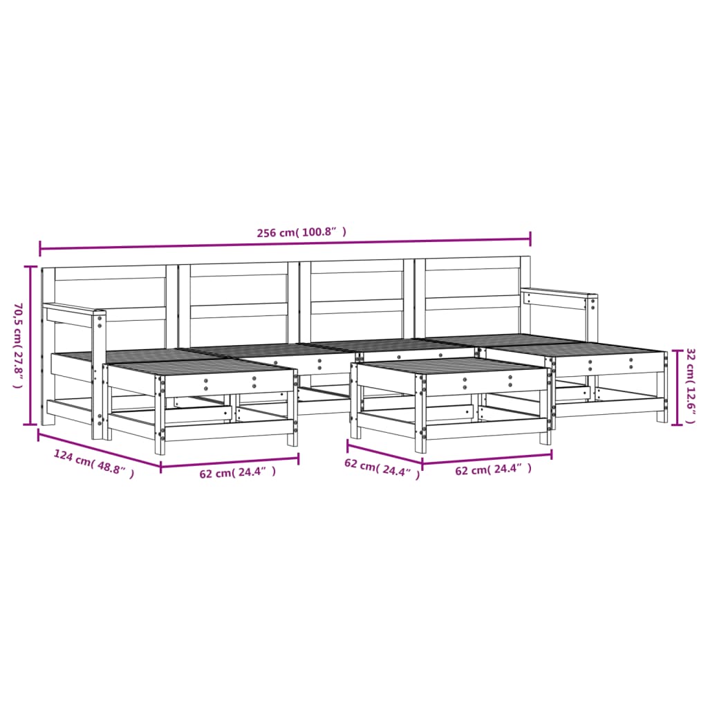 Hagesofagruppe 7 deler hvit heltre furu