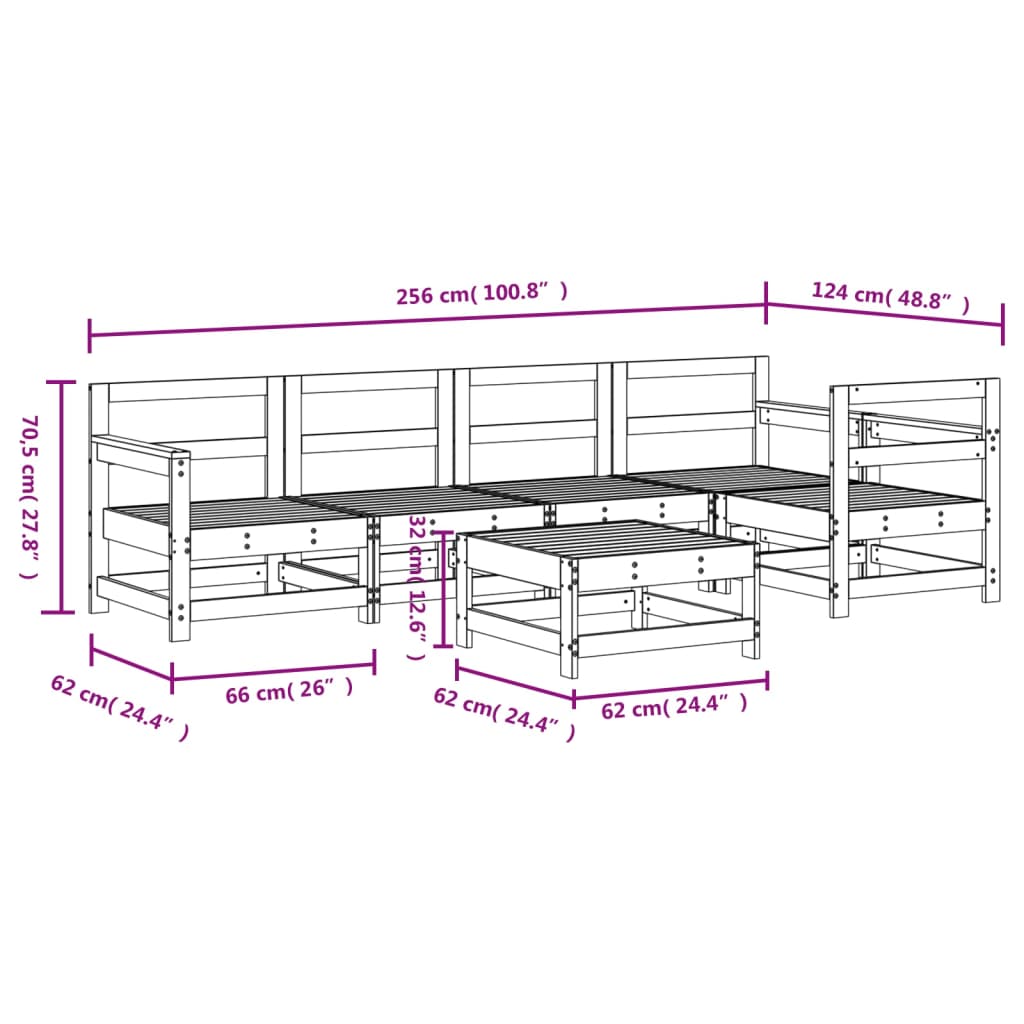 Hagesofagruppe 6 deler hvit heltre furu