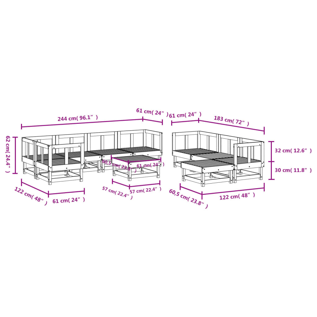 Hagesofagruppe 10 deler hvit heltre furu