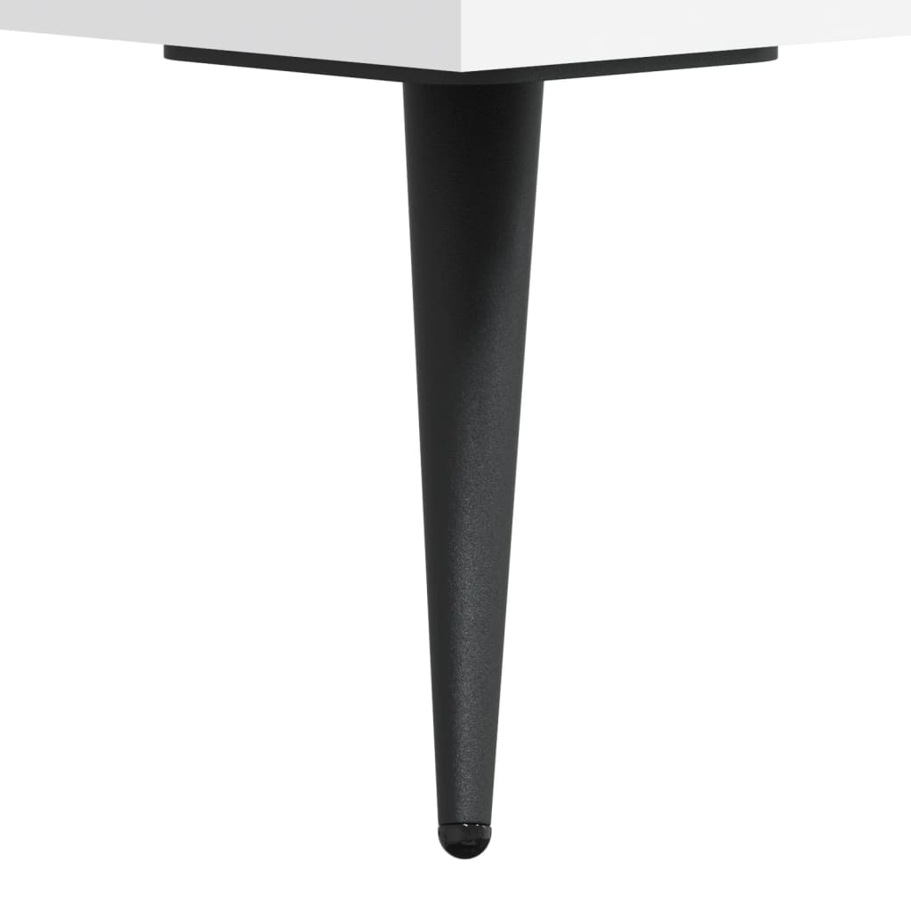 Nattbord hvit 40x35x47,5 cm konstruert tre