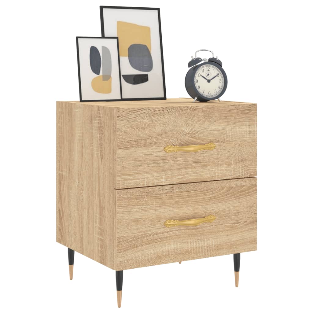 Nattbord sonoma eik 40x35x47,5 cm konstruert tre