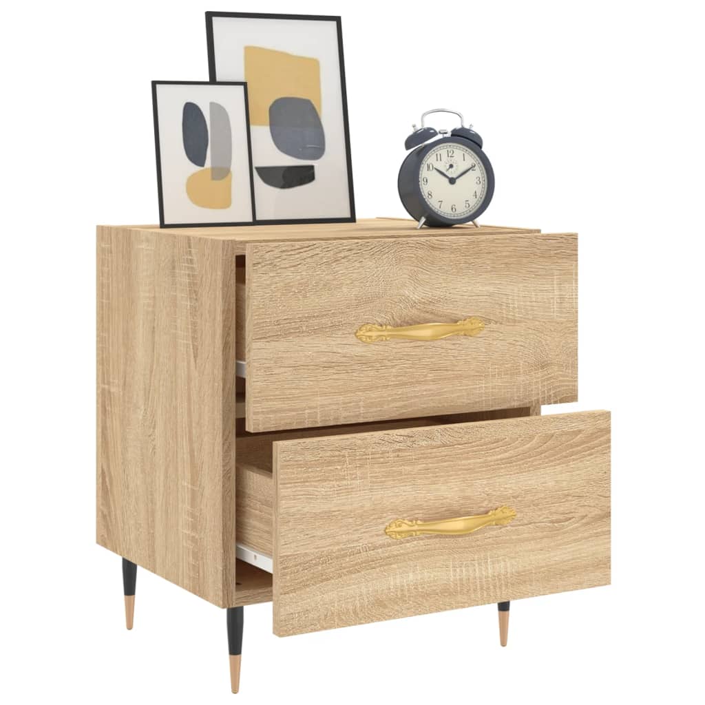 Nattbord sonoma eik 40x35x47,5 cm konstruert tre