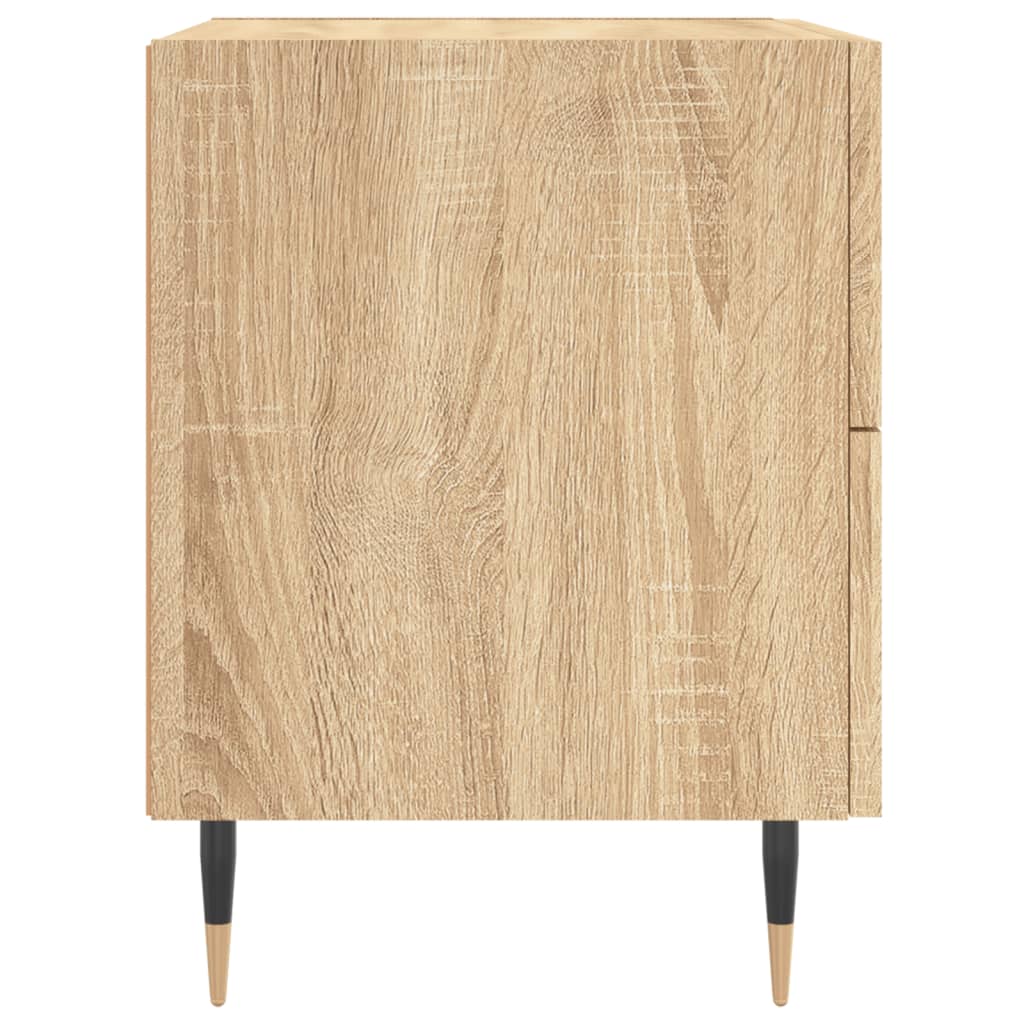 Nattbord 2 stk sonoma eik 40x35x47,5 cm konstruert tre