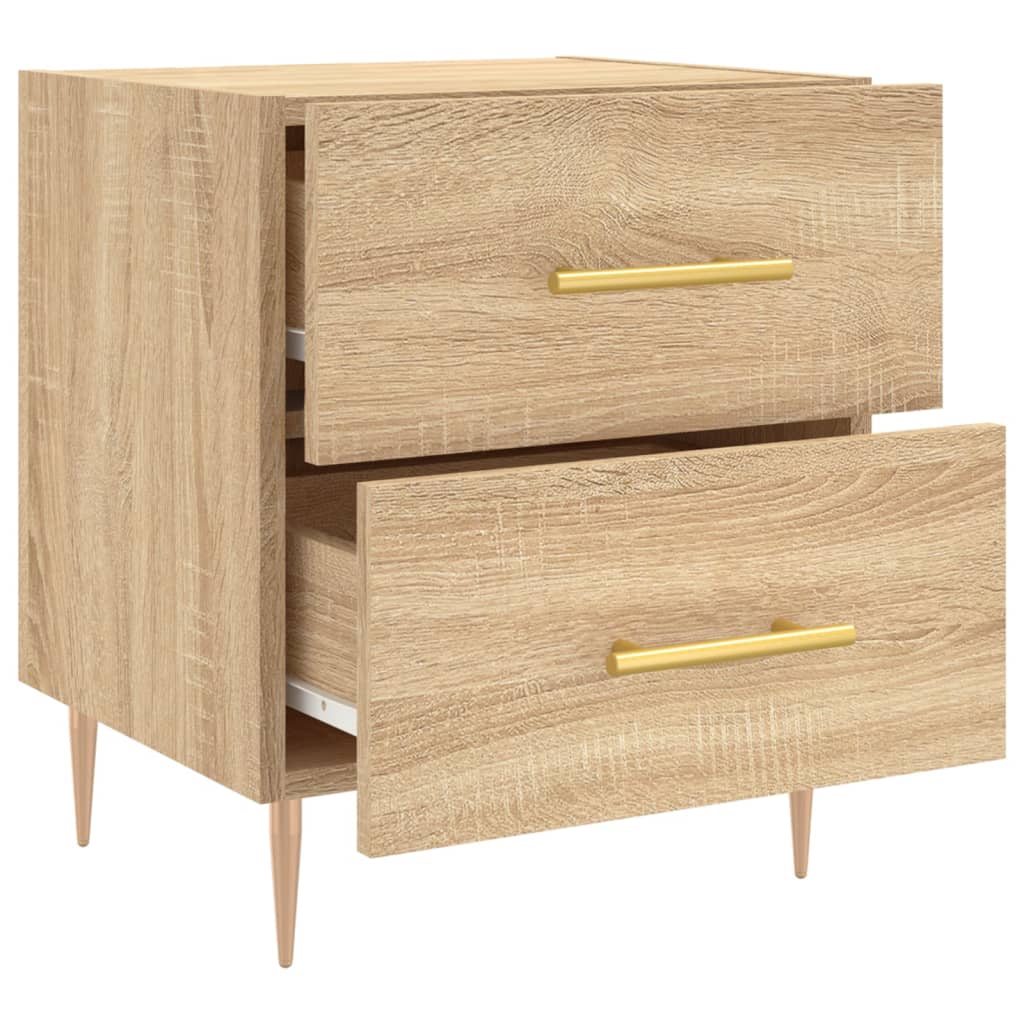 Nattbord sonoma eik 40x35x47,5 cm konstruert tre