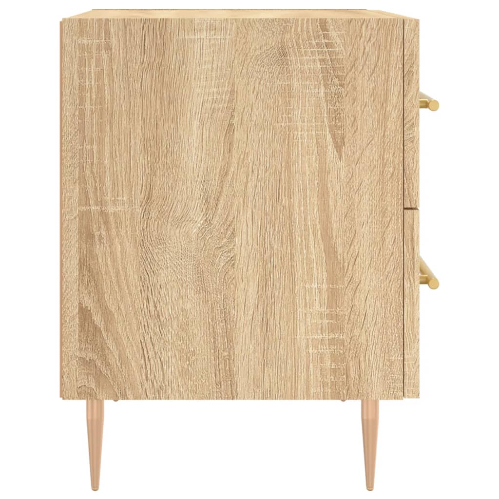 Nattbord sonoma eik 40x35x47,5 cm konstruert tre