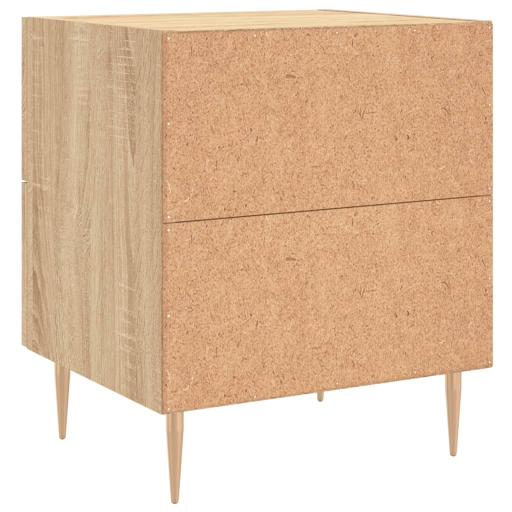 Nattbord sonoma eik 40x35x47,5 cm konstruert tre