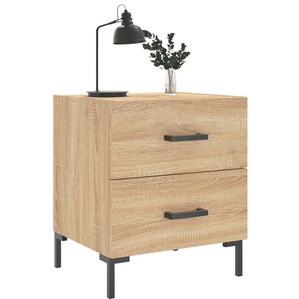 Nattbord sonoma eik 40x35x47,5 cm konstruert tre
