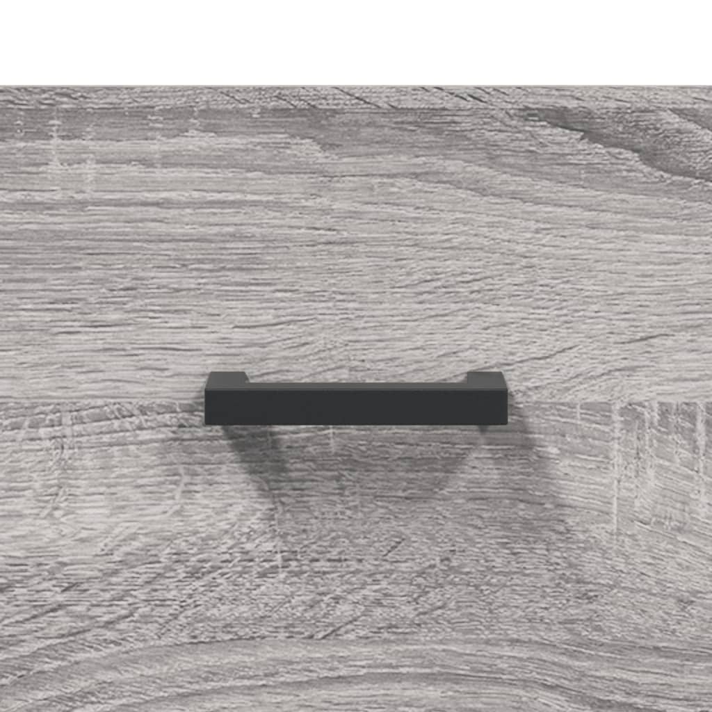 Nattbord 2 stk grå sonoma 40x35x47,5 cm konstruert tre