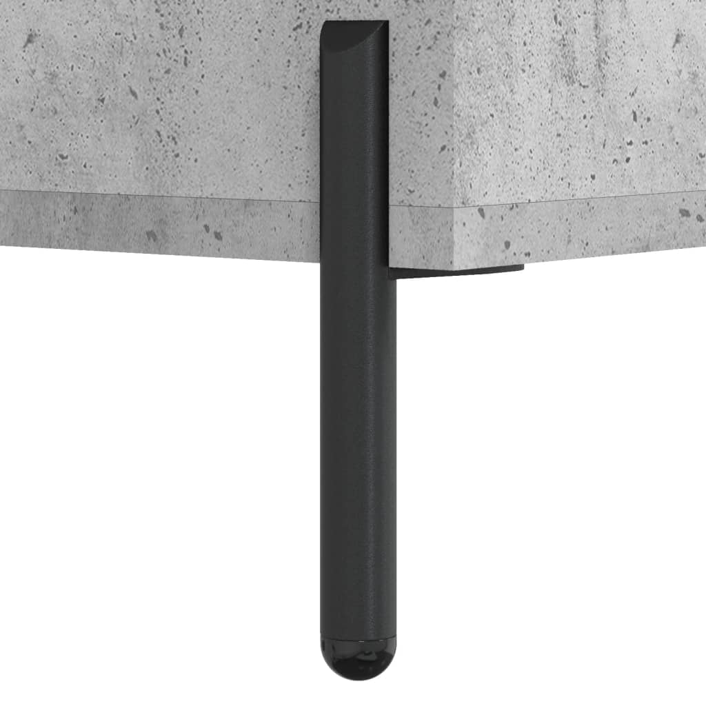 Nattbord 2 stk betonggrå 40x35x47,5 cm konstruert tre