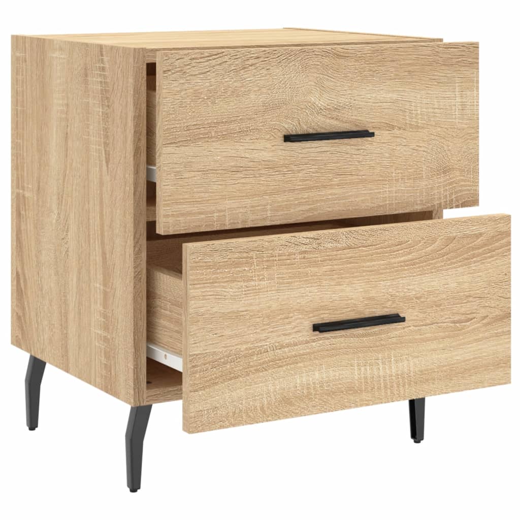 Nattbord sonoma eik 40x35x47,5 cm konstruert tre