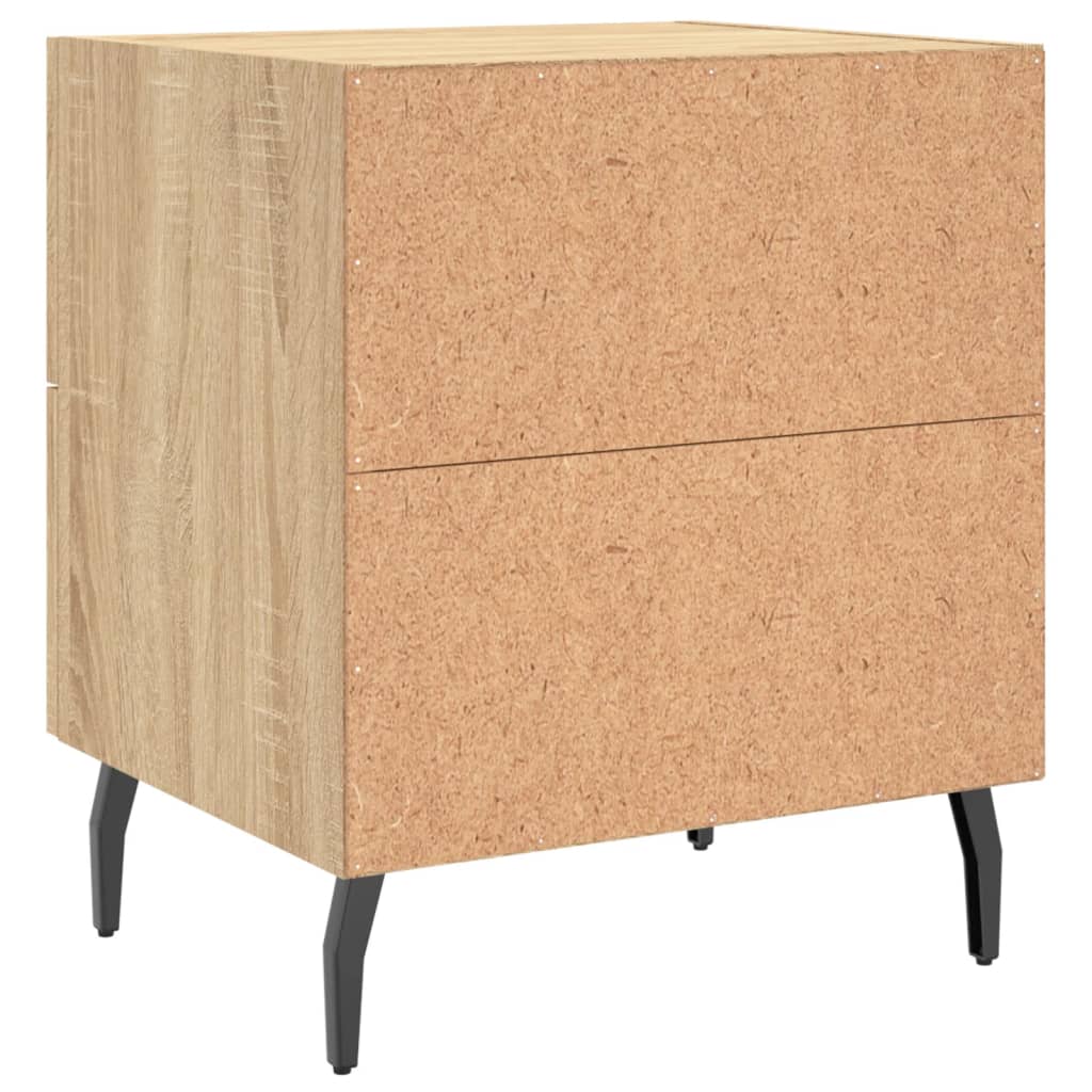Nattbord sonoma eik 40x35x47,5 cm konstruert tre