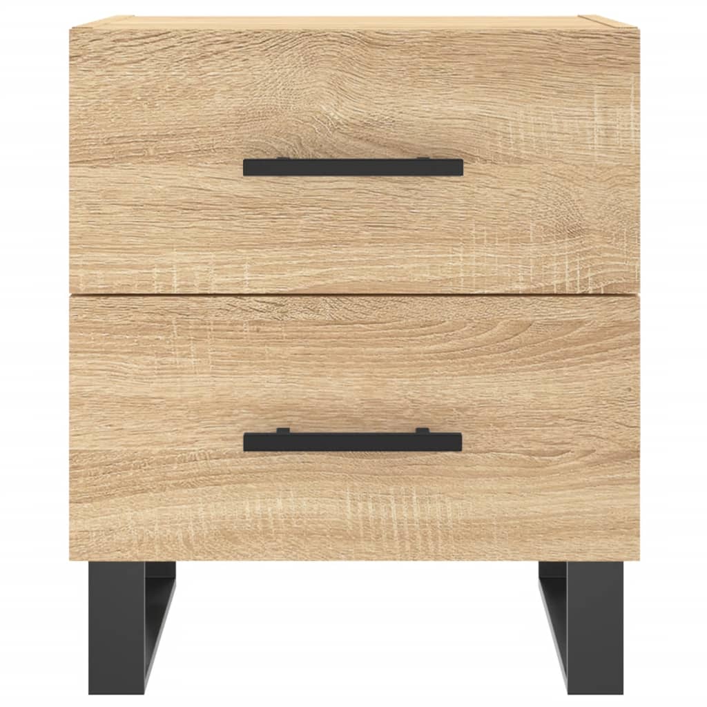Nattbord 2 stk sonoma eik 40x35x47,5 cm konstruert tre