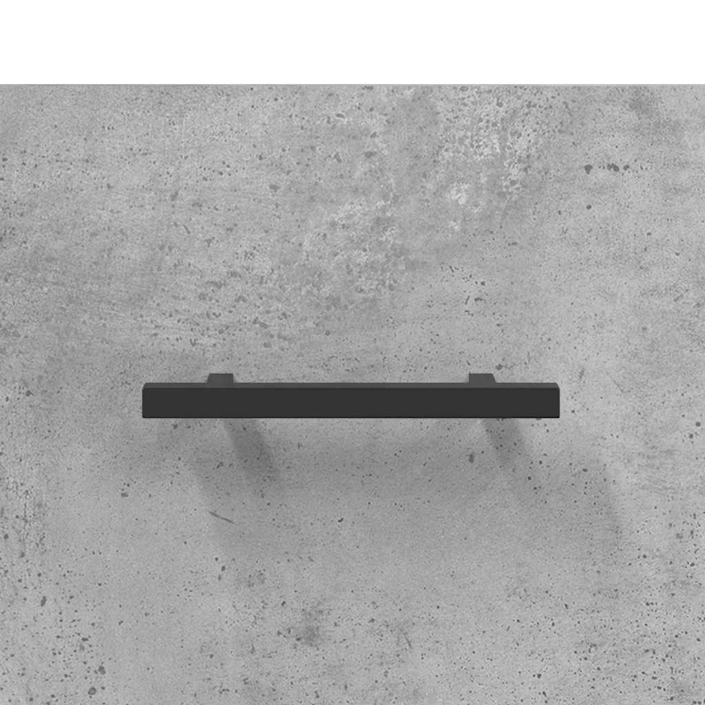 Nattbord 2 stk betonggrå 40x35x47,5 cm konstruert tre