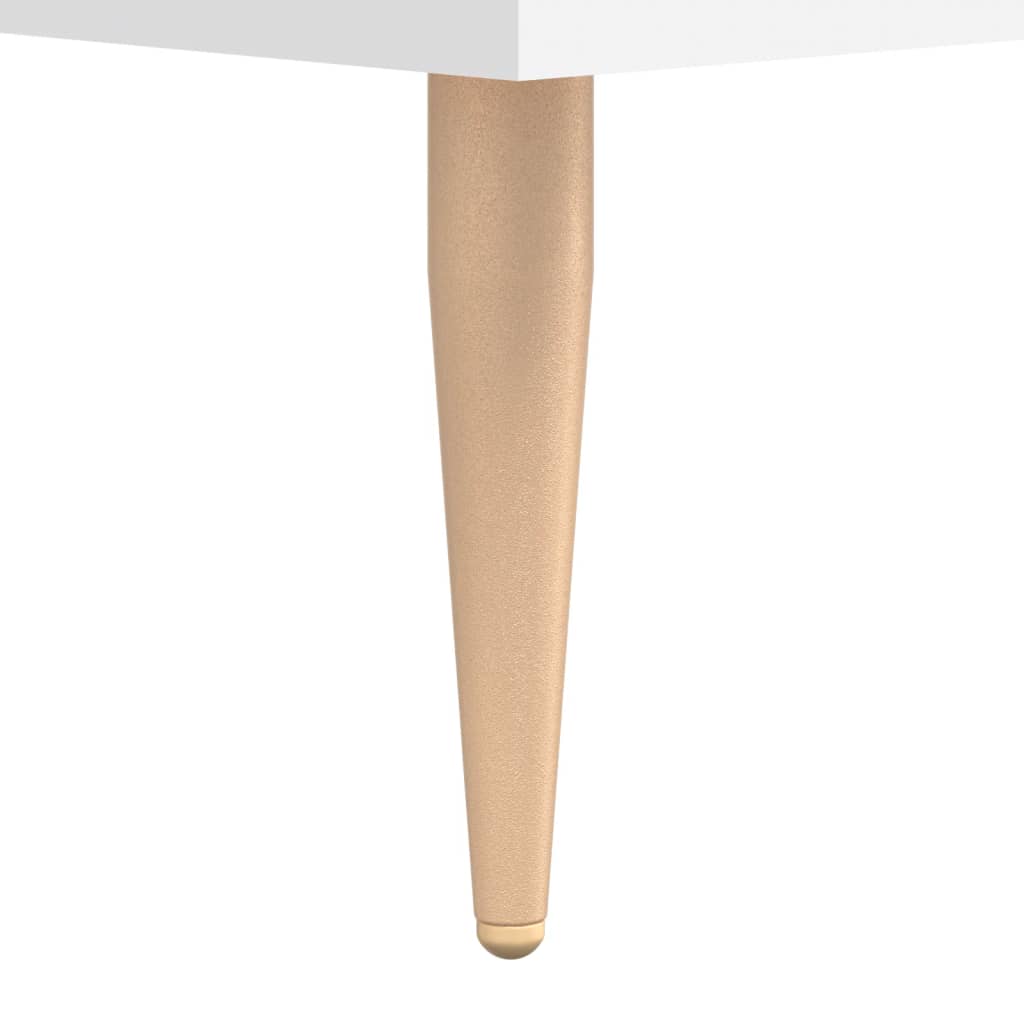 Nattbord 2 stk hvit 40x35x47,5 cm konstruert tre